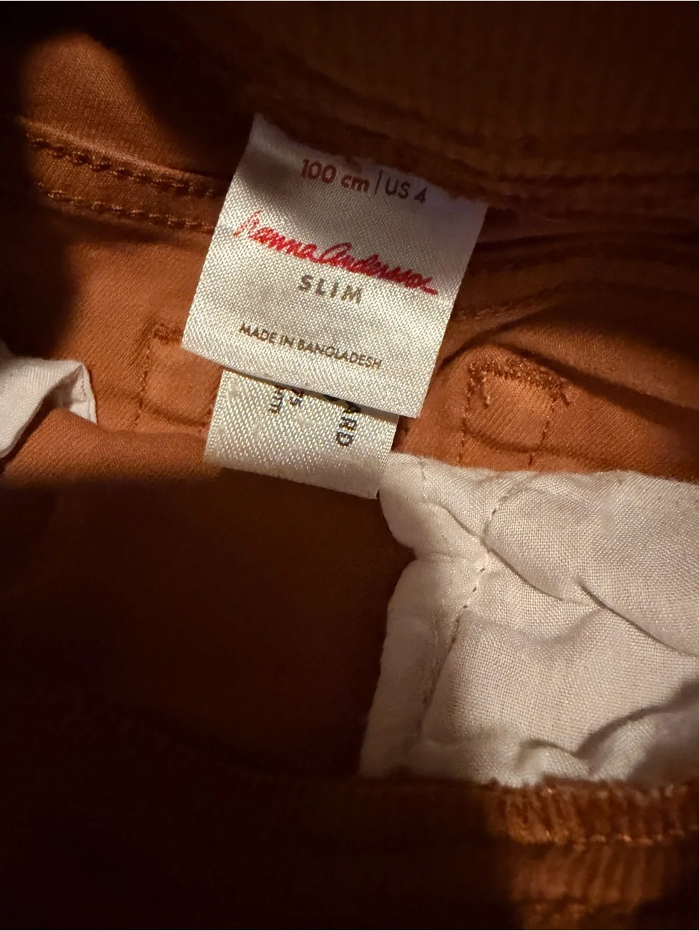 Banana Republic Kids Plaid Button-Down Shirt with Rust Pants